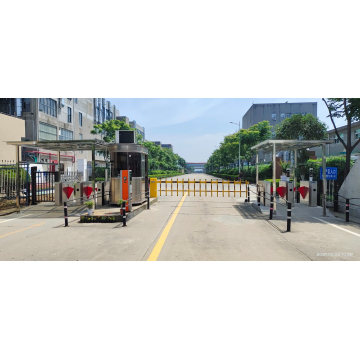 LED Type Straight Automatic Car Parking Boom Traffic Barrier